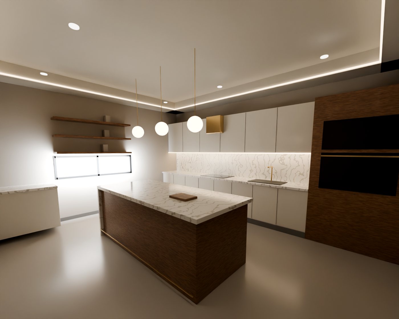 Modular kitchen design concept